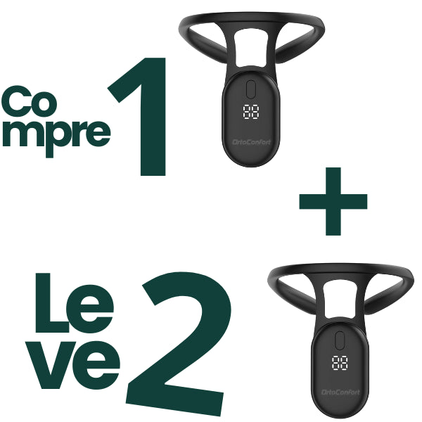 PosturaVibe™ - Corretor Postural - 𝘾𝙊𝙈𝙋𝙍𝙀 𝟭, 𝙇𝙀𝙑𝙀 𝟮