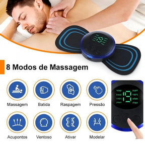 Mini Massageador Portátil Elétrico