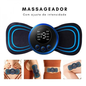 Mini Massageador Portátil Elétrico